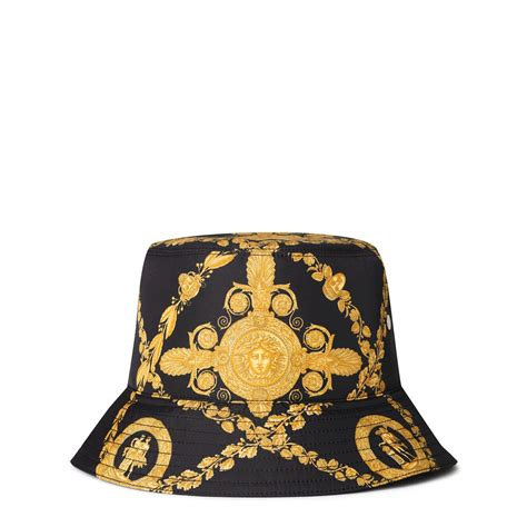 versace mens bucket hat|Versace bucket hat women's.